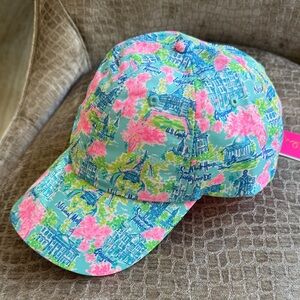 Lilly Pulitzer “I Love DC” Run Around Hat - NEW with Tags